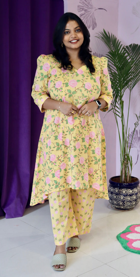 Sunshine Yellow Kurta Set
