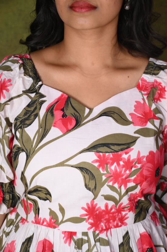 Floral Tiered Maxi Dress