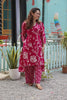 Petal Neck Floral Kurta Set