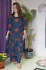 Blue Elephant print Dress