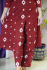 Crimson Loom Dress