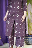 Plum Whisper Ikat Dress