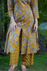 Golden Flora Slit Kurta Set