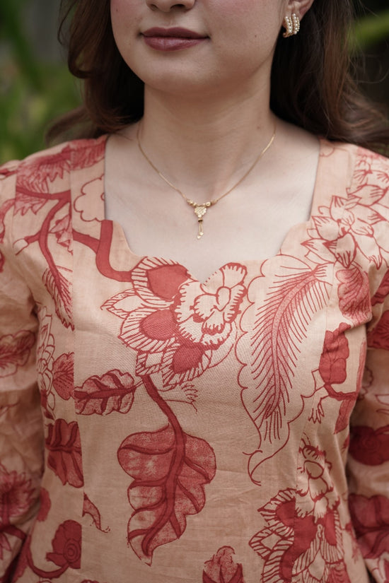 Peach Blossom Ethnic Set