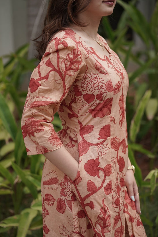 Peach Blossom Ethnic Set