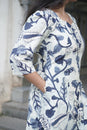 Indigo Bloom Kurta Set