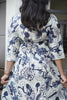 Indigo Bloom Kurta Set