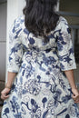 Indigo Bloom Kurta Set