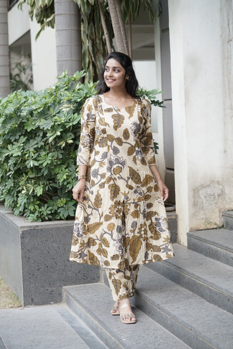 Golden Meadow Kurta Set