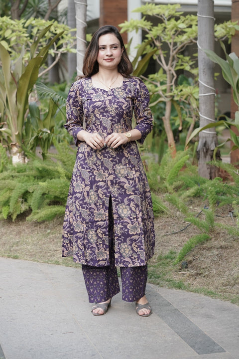 Royal Bloom Kurta Set