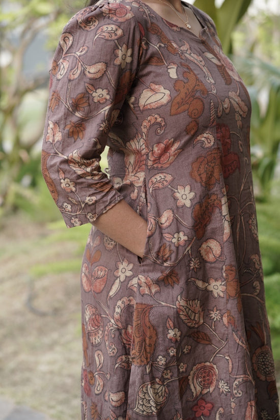 Cocoa Bloom Kurta Set