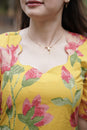 Sunflower Bloom Midi Dress