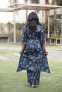 Midnight Bloom Kurta Set
