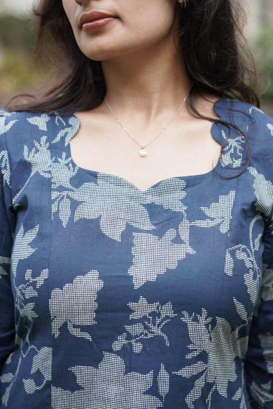 Midnight Bloom Kurta Set
