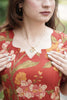 Rust Bloom Dress