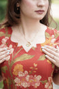 Rust Bloom Dress