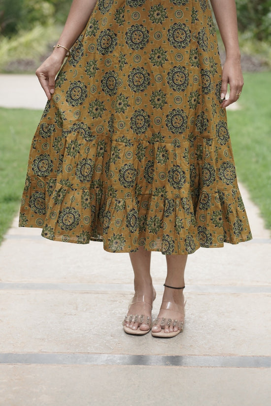 Mustard Heritage Dress