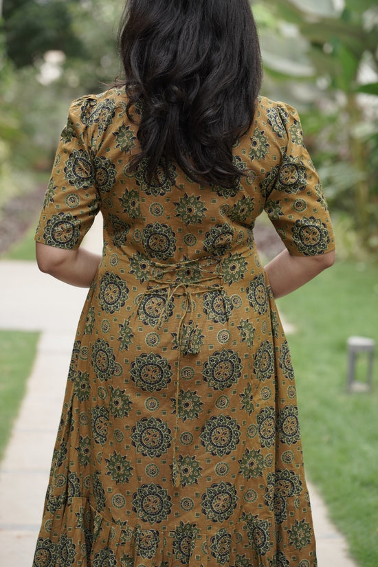 Mustard Heritage Dress