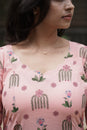 Blush Pink Ethnic Kurta Set